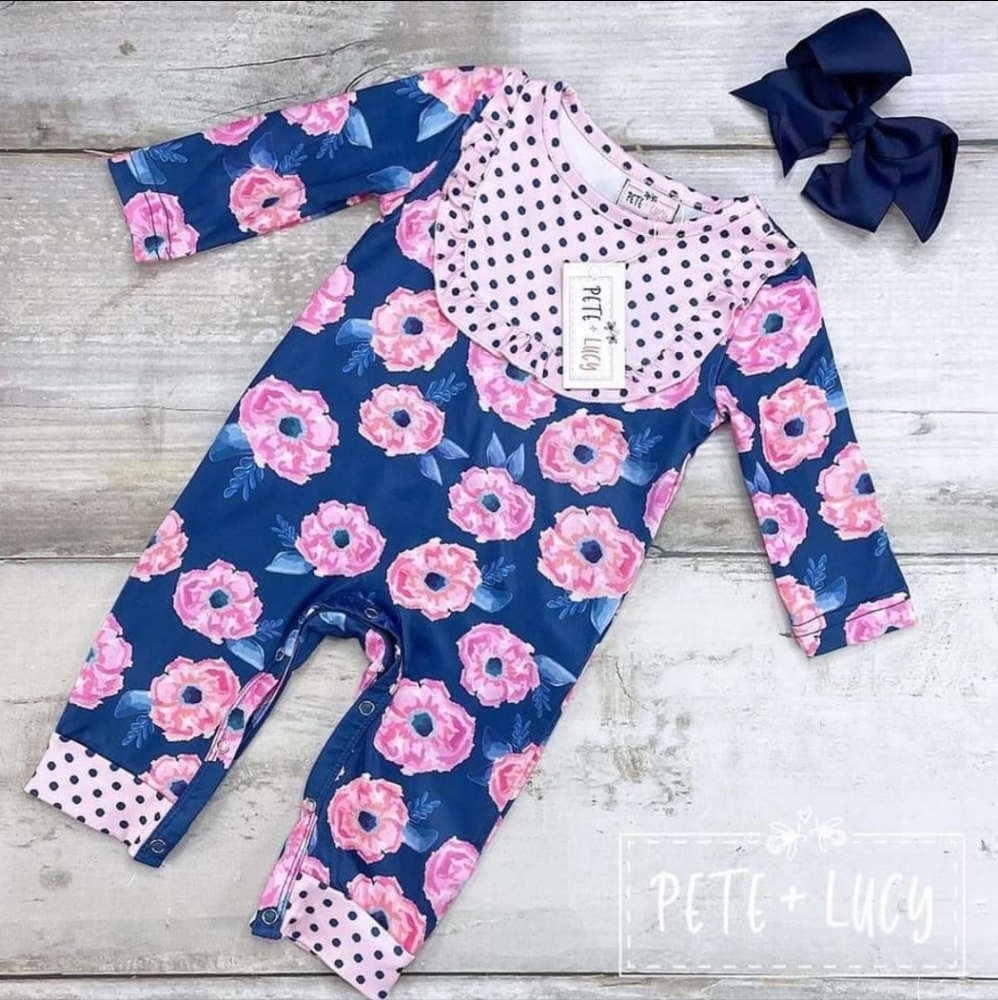 Beautiful Blooms Romper 18-24m